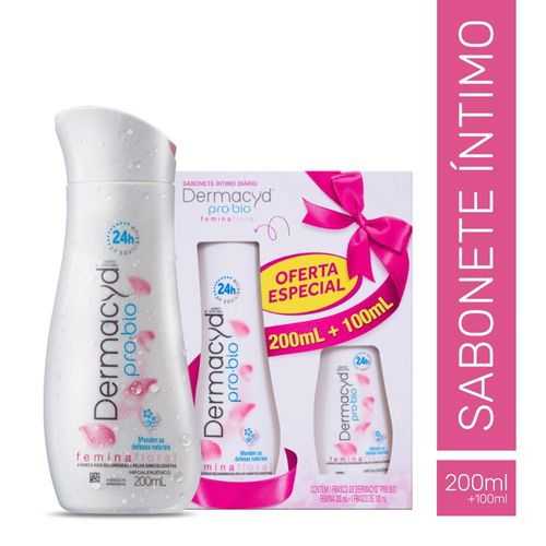 Dermacyd Kit Femina 200ml+ Femina 100ml - 300 Ml