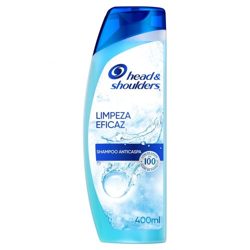 Shampoo Anticaspa Head   shoulders limpeza eficaz Frasco 400ml