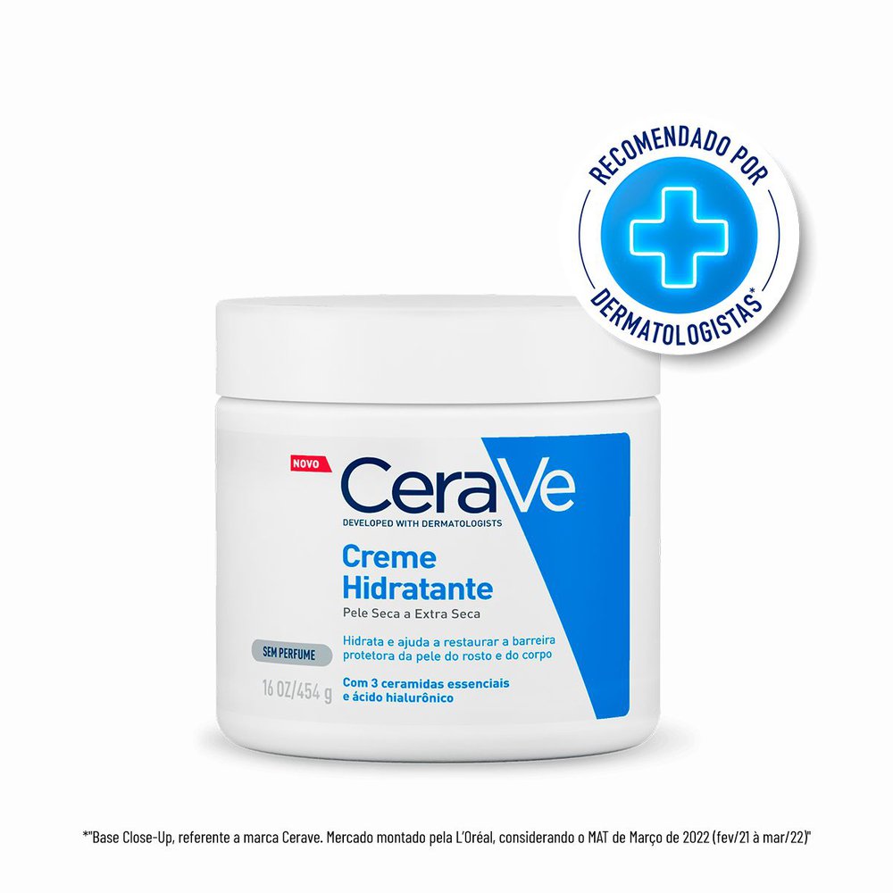 Creme Hidratante CeraVe Pele Seca a Extra Seca 454 g é boa?