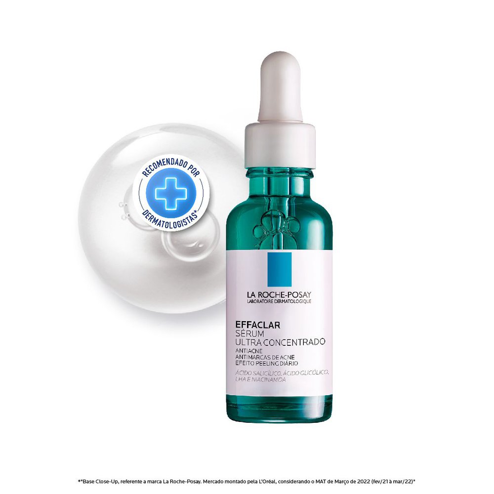 Effaclar Sérum Ultra Concentrado Antiacne La Roche-Posay 30ml Effaclar Sérum Ultra Concentrado Antiacne La Roche-Posay 30ml