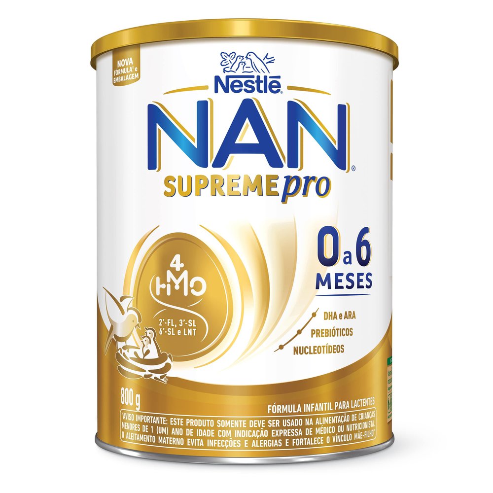 Fórmula Infantil Nan Supreme Pro 0 a 6 Meses 800g é boa?