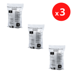Descarpack Máscara Cirúrgica Tripla com Elástico Branca Pacote com 50un - Kit 3un