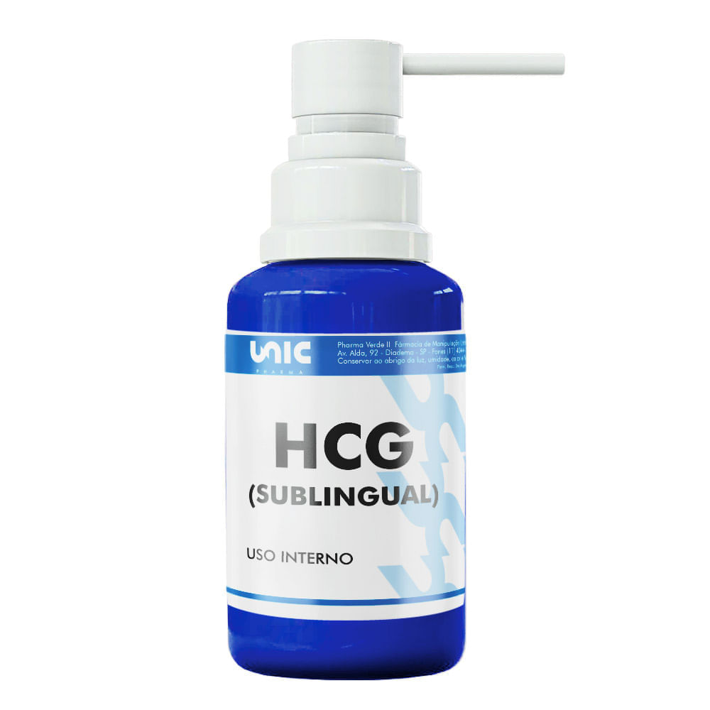 HCG bioIdêntico 125ui Spray Sublingual 30 Doses (Para Dieta) - Pague Menos