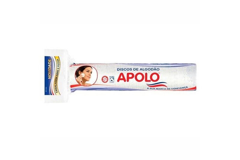 Apolo Disco de Algodão Com Ziplock 70g