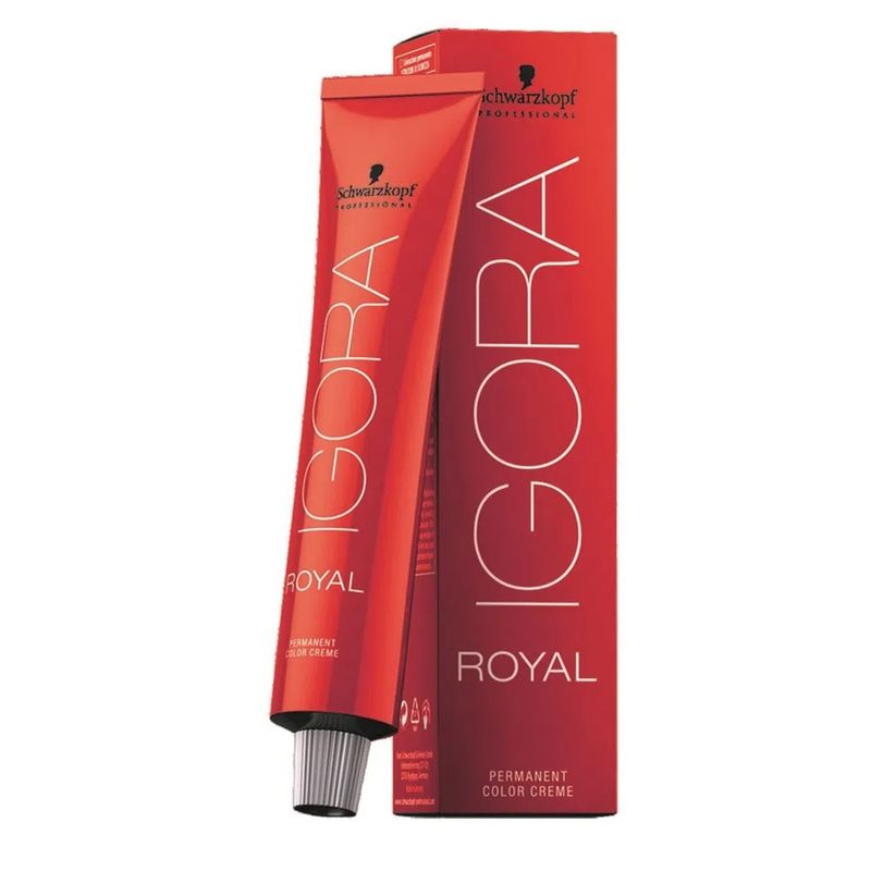 Coloração Schwarzkopf Igora Royal 60ml Cor:0-55 Tom Mistura Dourado