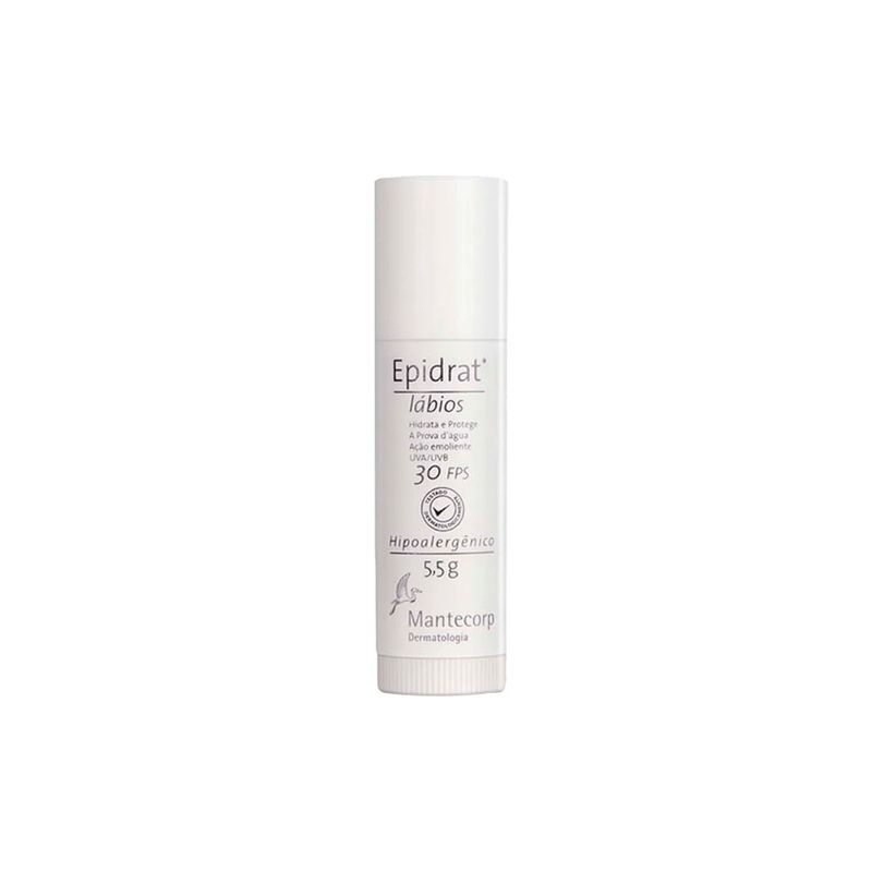 Kit Hidratantes Mantecorp Epidrat - Creme Facial Hidratante 40 g + Creme Corporal Hidratante 200 g + Hidratante Labial FPS 30 5,5 g