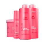 Kit Wella Professionals Invigo Color Brilliance - Shampoo 1000 ml + Condicionador 1000 ml + Máscara 500 ml + Leave-in 150 ml