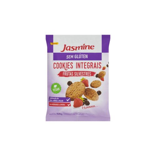 Bisc Jasm S/ Glut Frutas Silvest 150g