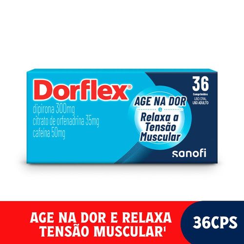 Dorflex Analgésico e relaxante muscular 36 comprimidos