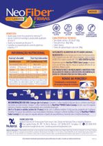 NeoFiber Fibras Laranja , Lata com 333g Sabor Laranja