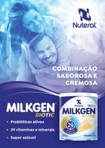 MilkGen Biotic, Lata com 400g Sabor baunilha Complemento Alimentar -  Reforça a Nutrição