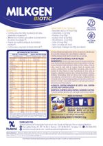 MilkGen Biotic, Lata com 400g Sabor Chocolate Complemento Alimentar -  Reforça a Nutrição