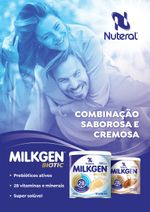 MilkGen Biotic, Lata com 400g Sabor Chocolate Complemento Alimentar -  Reforça a Nutrição