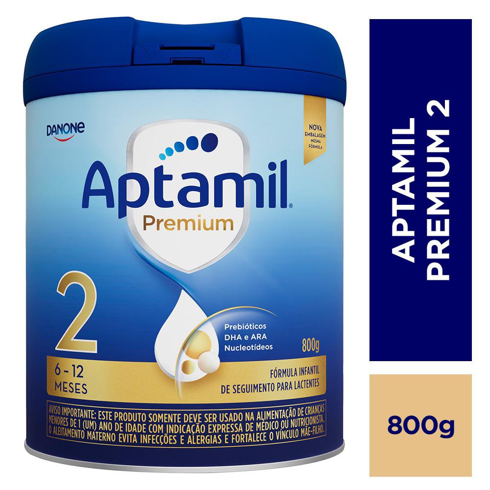 Aptamil Premium 2 Fórmula Infantil 6 a 12 Meses 800g é boa?