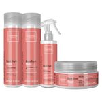 Kit Cadiveu Essentials Bye Bye Frizz- Shampoo 250 ml + Condicionador 250 ml + Máscara 200 ml + Leave-in Selagem 200 ml