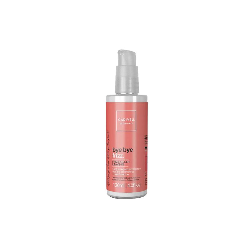 Kit Cadiveu Essentials Bye Bye Frizz- Shampoo 250 ml + Leave- in Frizz Kiler 120 ml