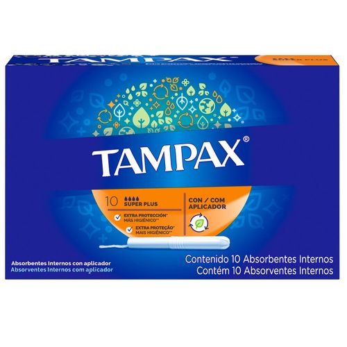 Absorvente Interno Tampax Super Plus 10 Unidades