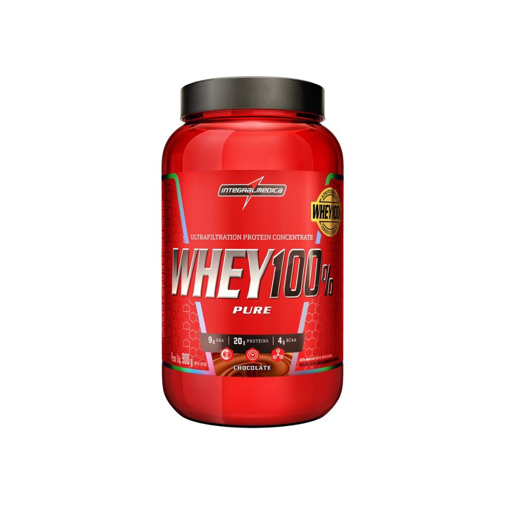 Whey 100 Pure Integral Chocolate 900g Extrafarma