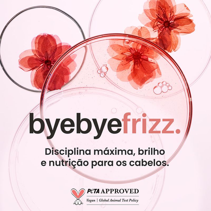 Kit Cadiveu Essentials Bye Bye Frizz Shampoo 250 ml + Condicionador 250 ml