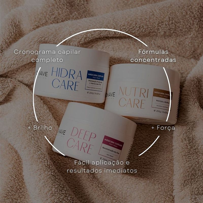 Kit Máscaras de Cronograma Capilar | Mohave