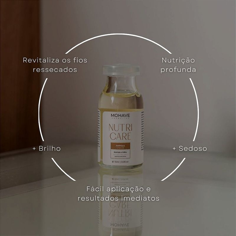 Ampola Nutri Care 15ml | Mohave