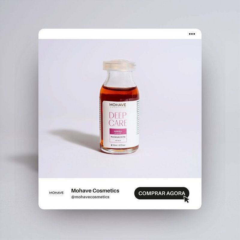 Ampola Deep Care 15ml | Mohave