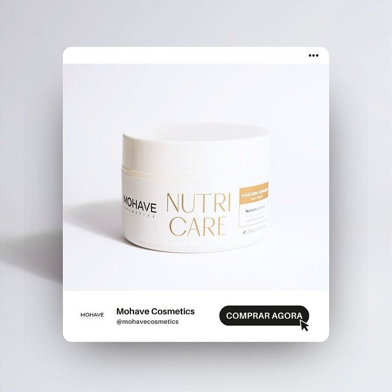 Máscara Nutri Care 250g | Mohave