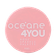 Océane 4you Palette - Trio de Sombras 4,6g - Rose Sparkle