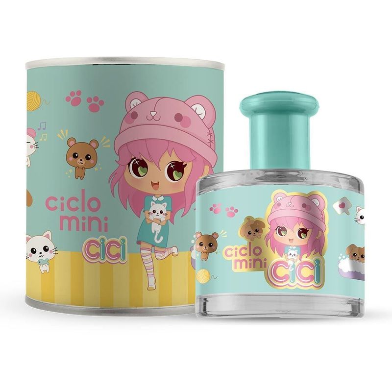 Perfume Ciclo Mini Cici Zoe Deo Colonia Infantil 100ml