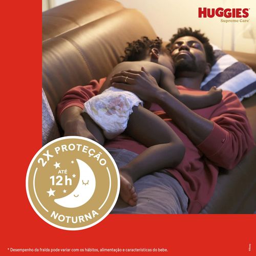 Fralda Huggies Supreme Care G 66 Unidades