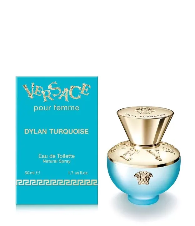 Perfume Dylan Turquoise Eau De Toilette Feminino Versace 100ml