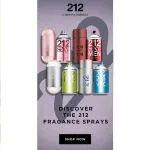 Body Spray 212 NYC Seductive Feminino Carolina Herrera 250ml