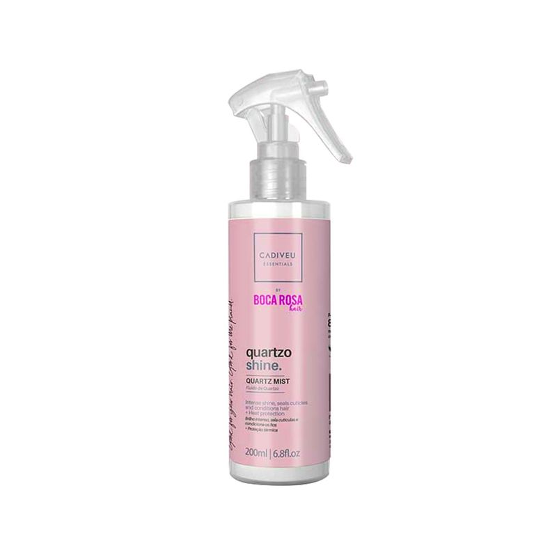 Kit Cadiveu Essentials Quartzo Shine - Shampoo 250 ml + Condicionador 250 ml- + Máscara de Brilho 200 ml + Fluído 200 ml