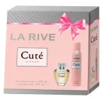 Kit Perfume Cuté Eau De Parfum Feminino La Rive 100ml + Desodorante 150ml