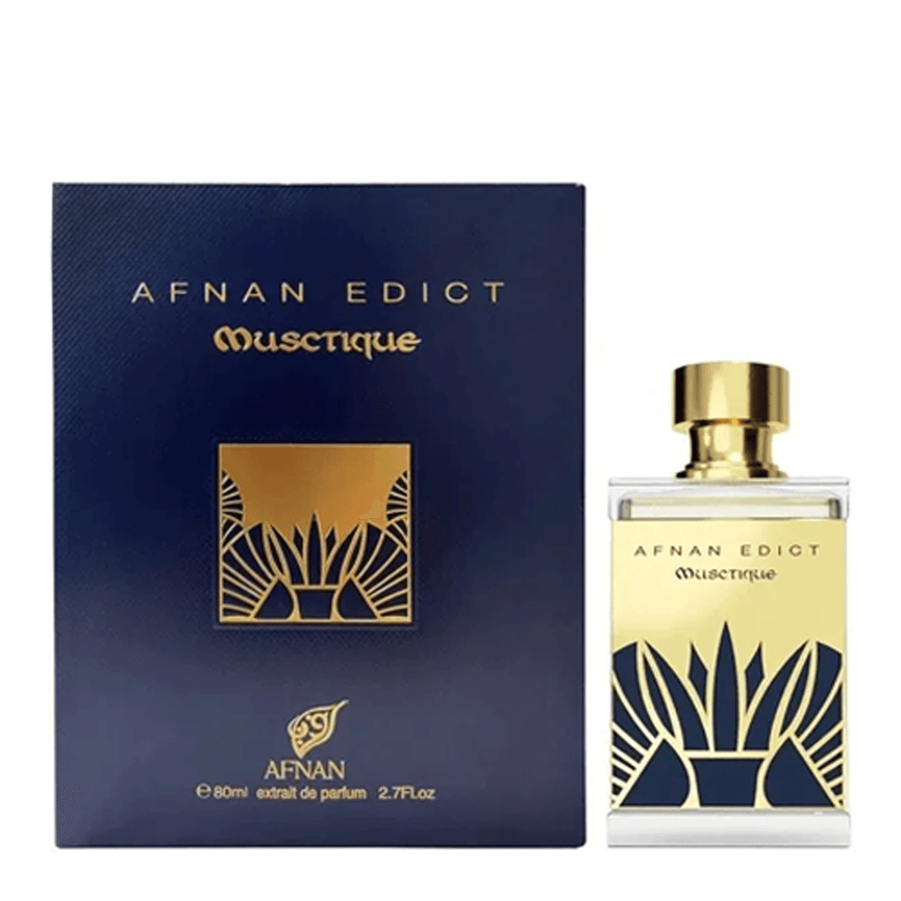 Afnan Edict Musctique Eau de Parfum - Perfume Unissex 80ml - Extrafarma