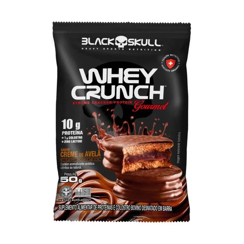 Whey Crunch Gourmet 50g -  CREME DE AVELÃ