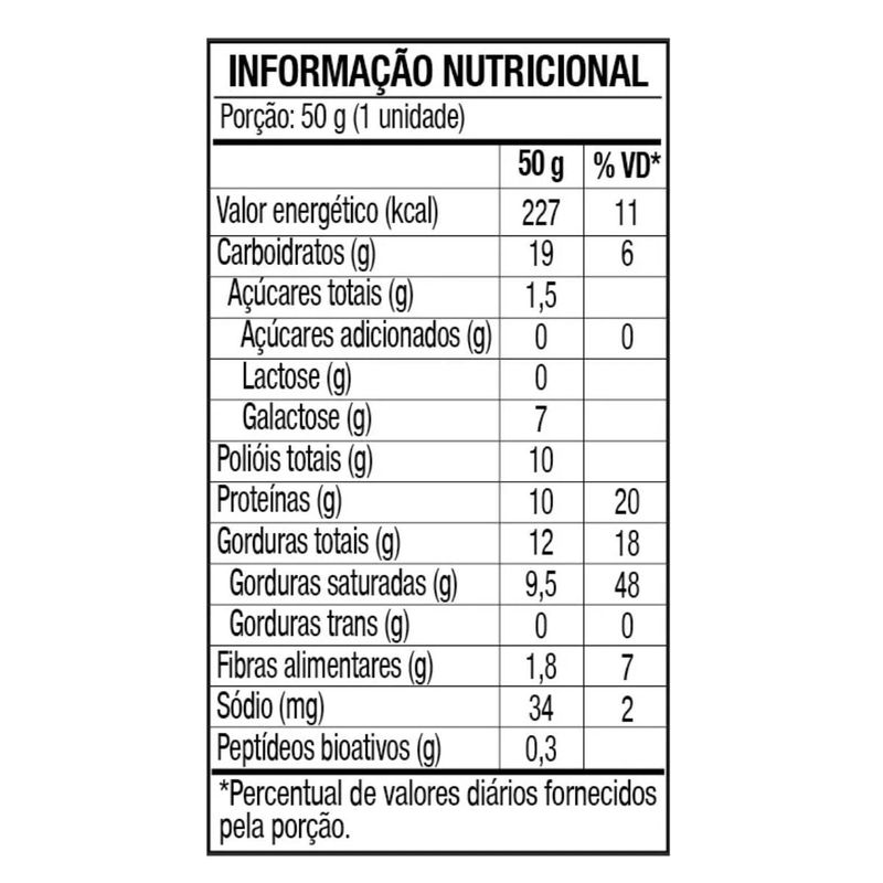 Whey Crunch Gourmet 50g -  CREME DE AVELÃ
