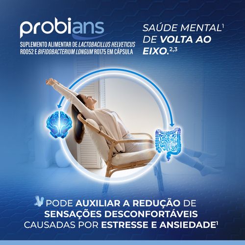 Suplemento Alimentar Probians 30 Cápsulas