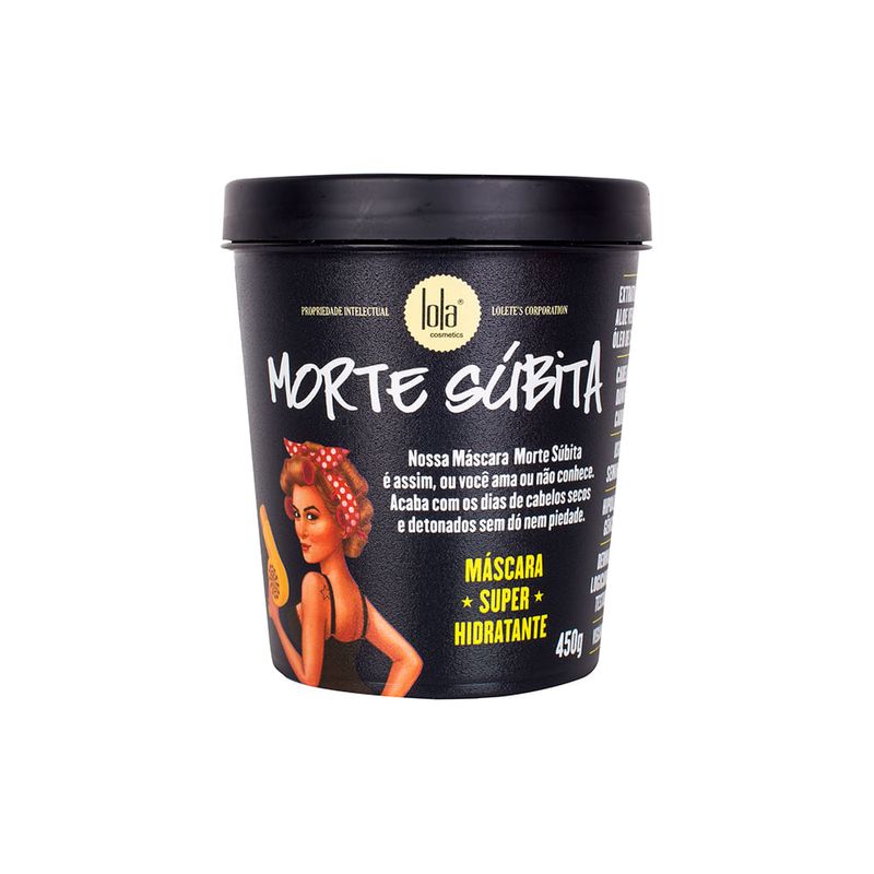 Kit Lola Cosmetics Morte Súbita - Máscara de Hidratação 450g - 2 Unidades