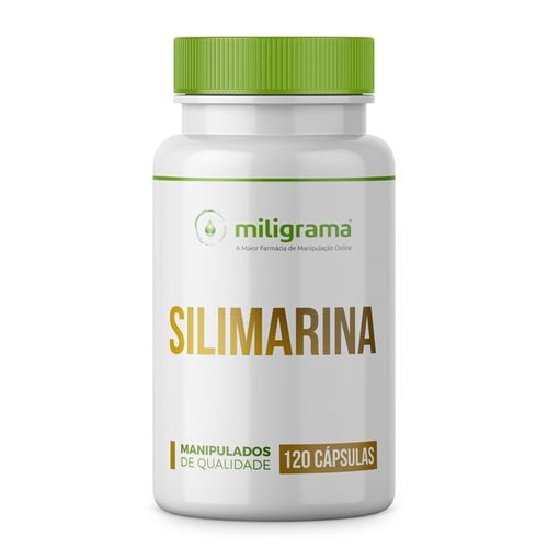 Silimarina (Cardo Mariano) 200mg 120 Cápsulas