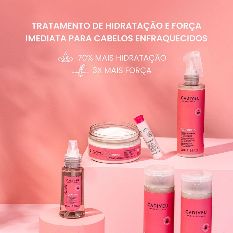 Máscara de Nutrição Cadiveu Essentials Glamour 200ml