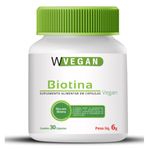 Biotina 30 capsulas WVegan Vitamina H Vegano
