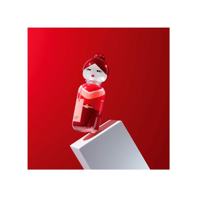 Benetton United Colors Sisterland Red Rose Eau de Toilette - Perfume Feminino 80ml