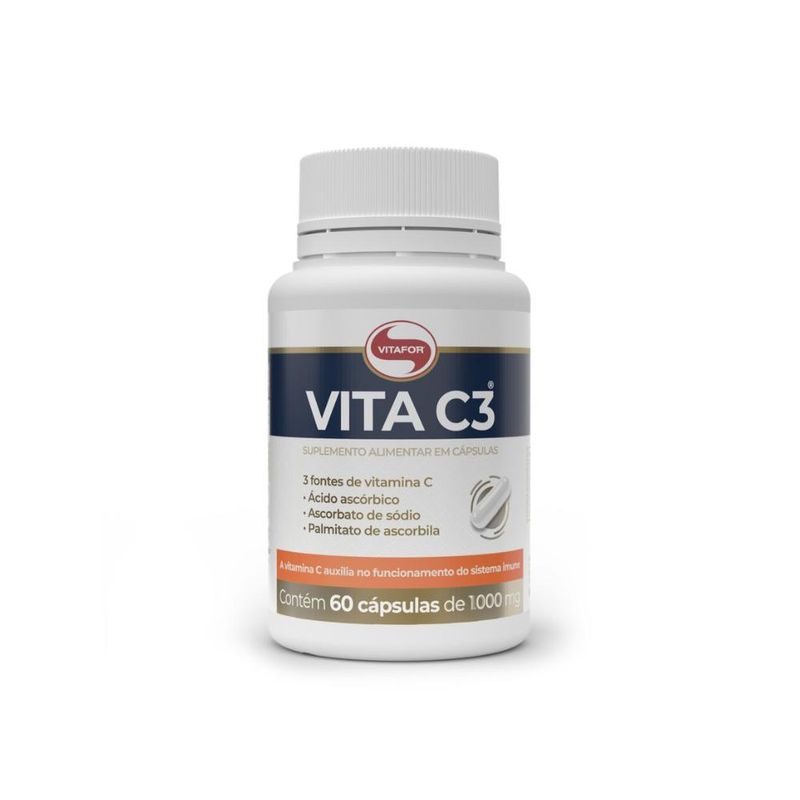Vitamina C3 1000mg 60 caps Vitafor