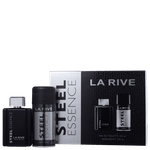 Kit La Rive Steel Essence Masculino - Eau de Toilette 100ml + Desodorante 150ml
