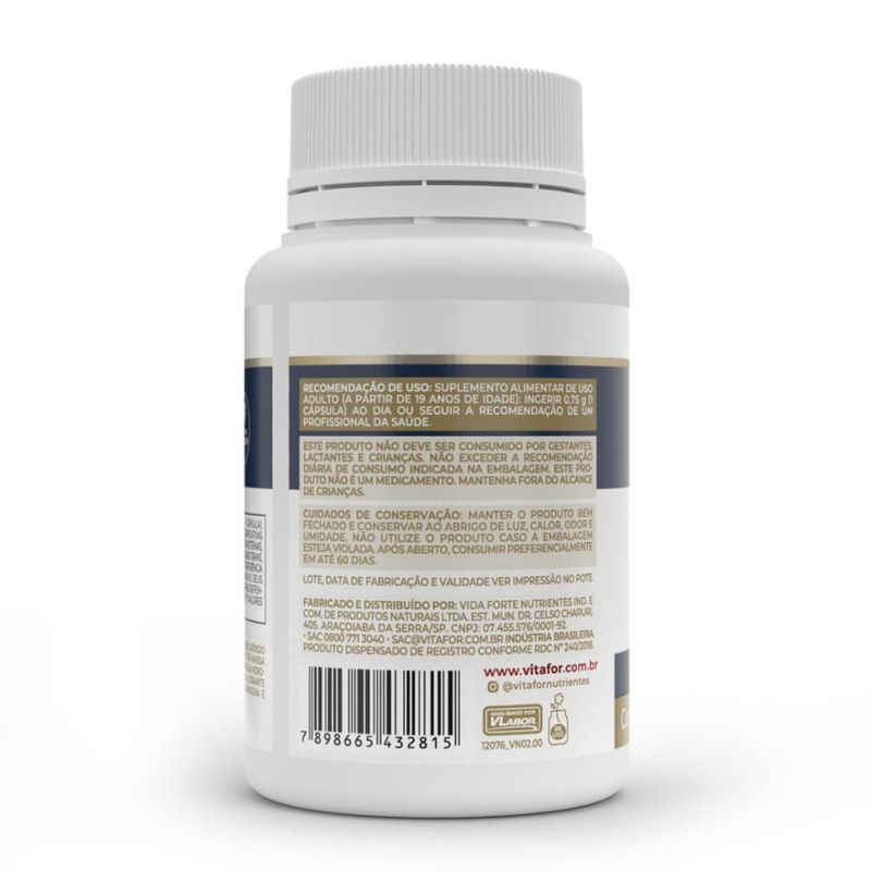Kit 3x NAC N-Acetil L-Cisteína 600mg 60 caps Vitafor