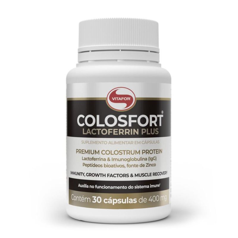 Kit 6x Colosfort Lactoferrina Plus Colostro 30 caps Vitafor