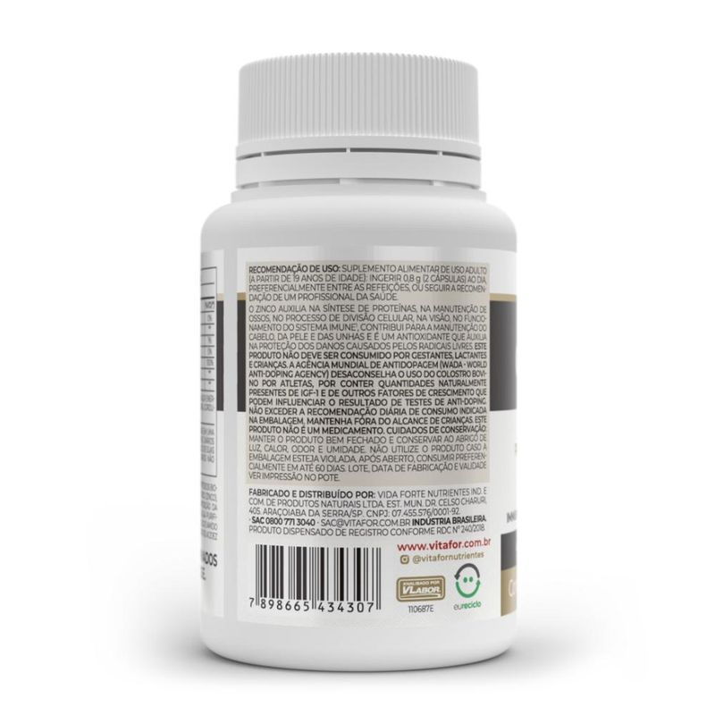 Kit 6x Colosfort Lactoferrina Plus Colostro 30 caps Vitafor