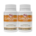 Kit 2x Cúrcuma Plus 60 caps Vitafor