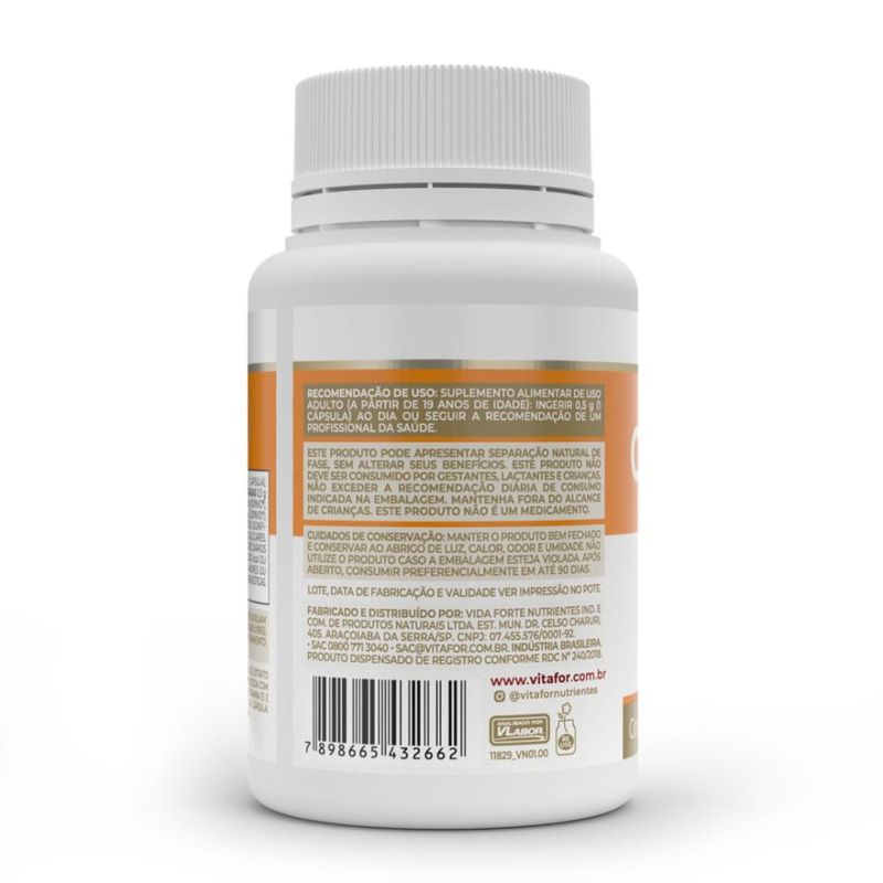 Kit 2x Cúrcuma Plus 60 caps Vitafor